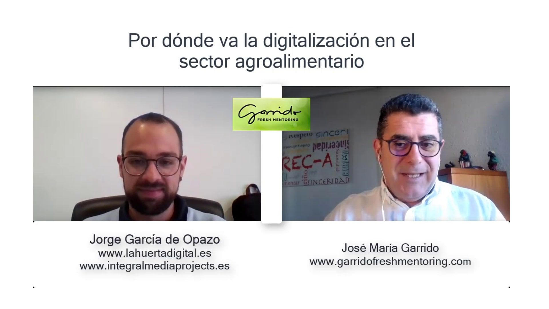 Por dónde va la digitalización en el sector agroalimentario - Garrido ...