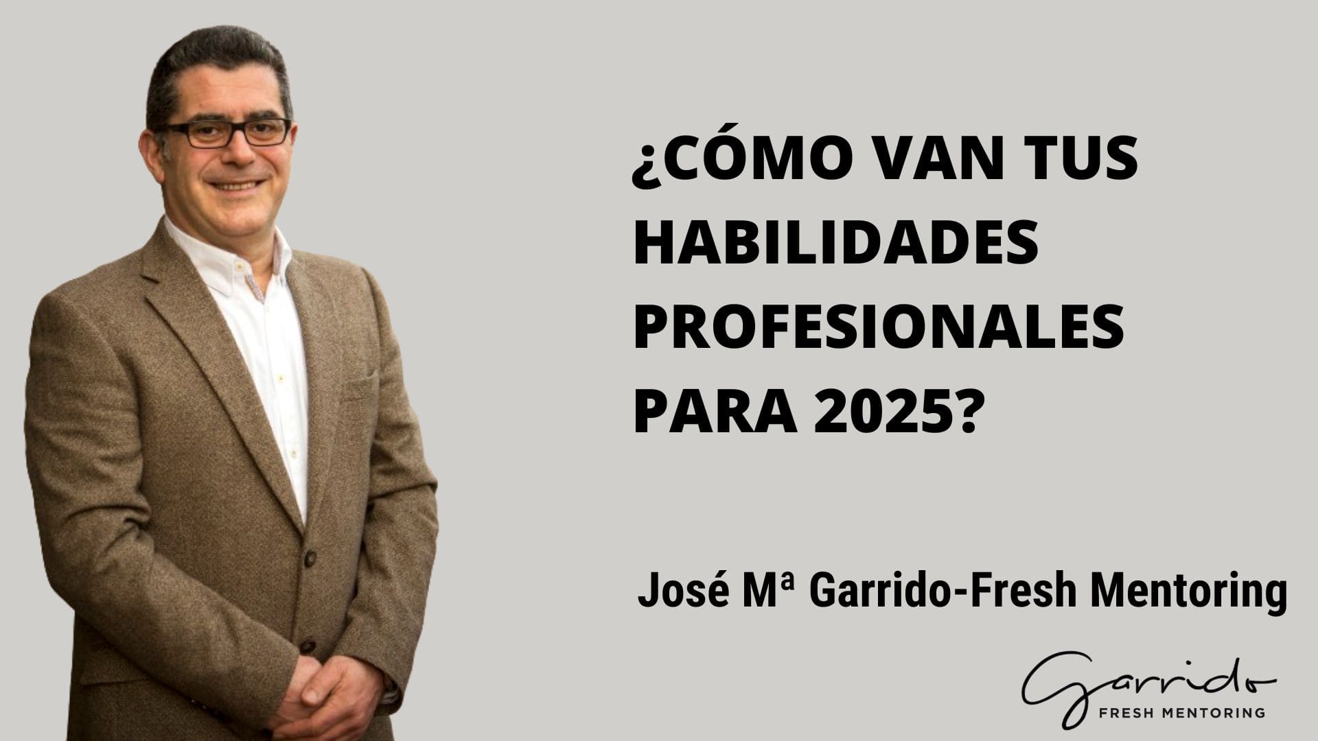 Habilidades profesionales - Garrido Fresh Mentoring